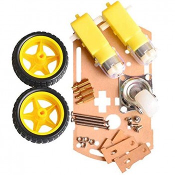 2WD Smart Motor Robot Car Chassis Kit designed for DIY robotics